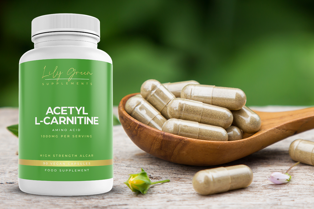 Boost Energy & Focus: Lily Green Acetyl L-Carnitine 1000mg