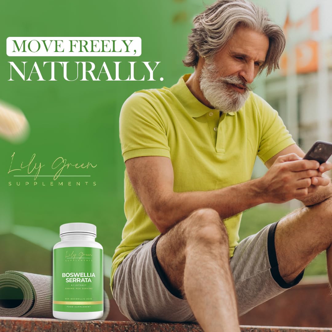 Lily Green Boswellia Serrata 3360mg per Serving - Supports Inflammatory Conditions, Joint Care & Digestive Health