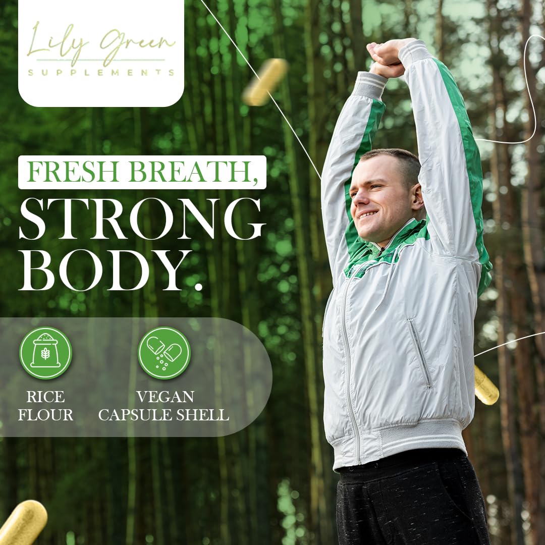 Lily Green Quercetin with Bromelain 1200mg per Serving - Supports Inflammatory Conditions, Immunity, Allergies & Digestive Health