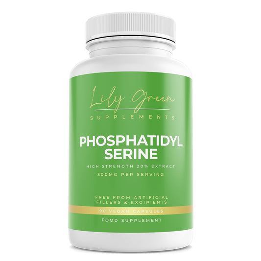 Phosphatidylserine 300mg per Serving - Supports Cognitive Function, Memory & Focus, Exercise & Recovery, Mood & Relaxation